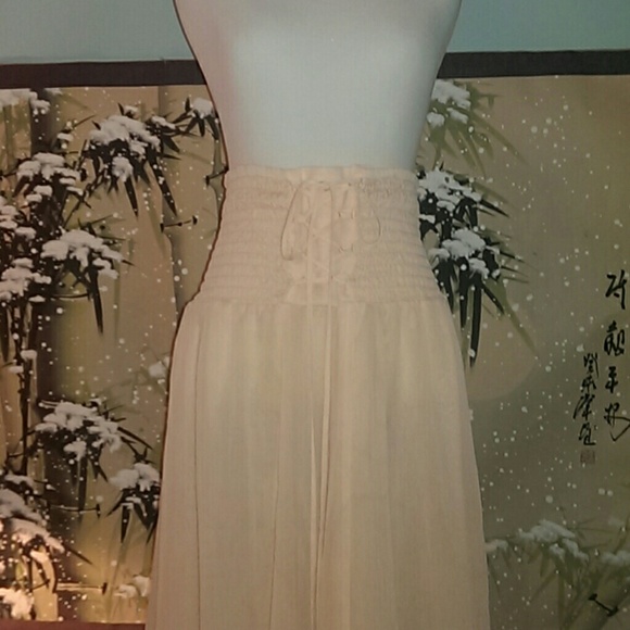 RARE FREE PEOPLE CONVERTIBLE CORSET DRESS/SKIRT - Picture 7 of 8